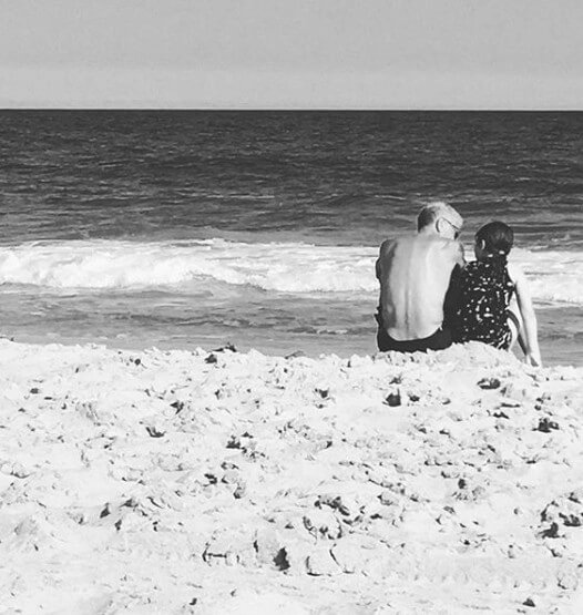 Ariane Bourdain And Father Adorable Moment Together